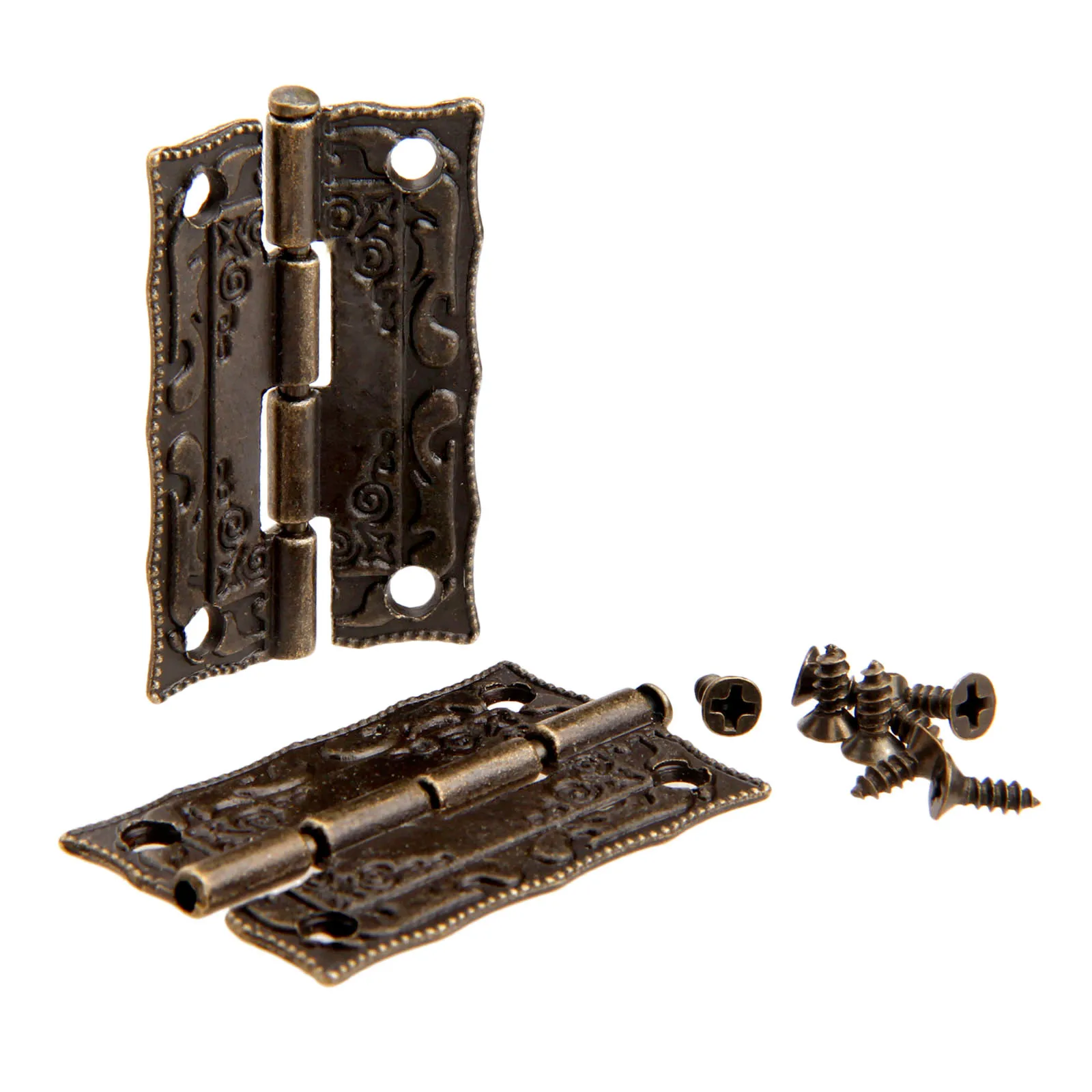 Woodworking Quote - Bisagras de hierro, bronce antiguo, Zinc,
