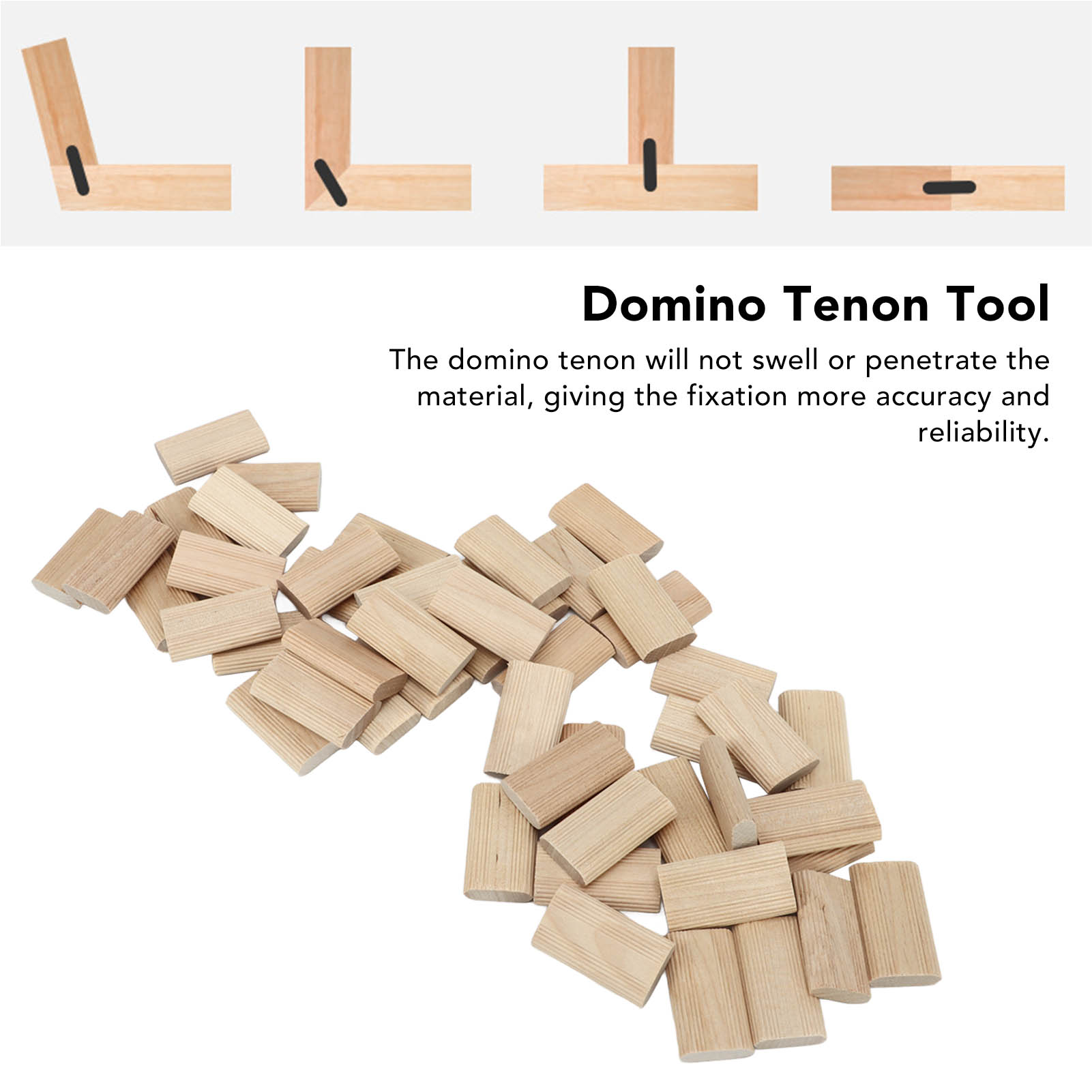 Woodworking Domino - Tenones de madera de haya Domino