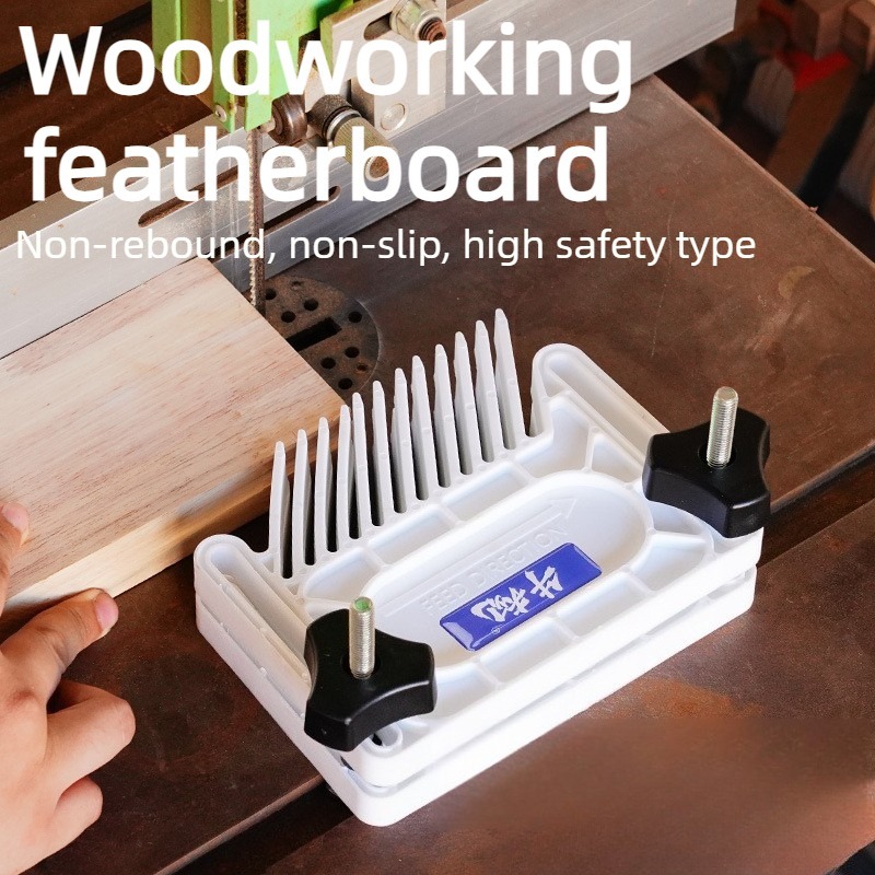 Woodworking Kickback - Bloque de Seguridad Antirrebote para Carpintería,