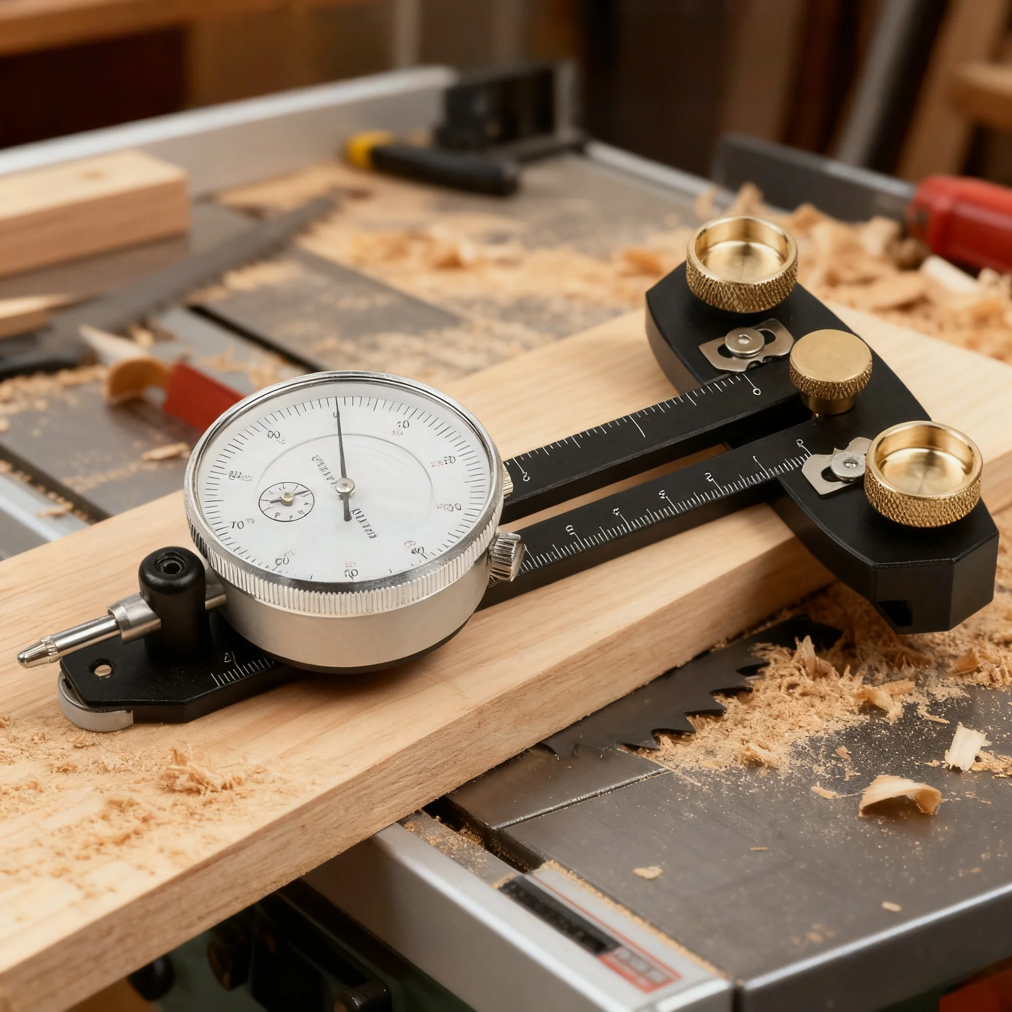 Alineador Preciso de Hojas de  - Woodworking Kickback reseña y precio