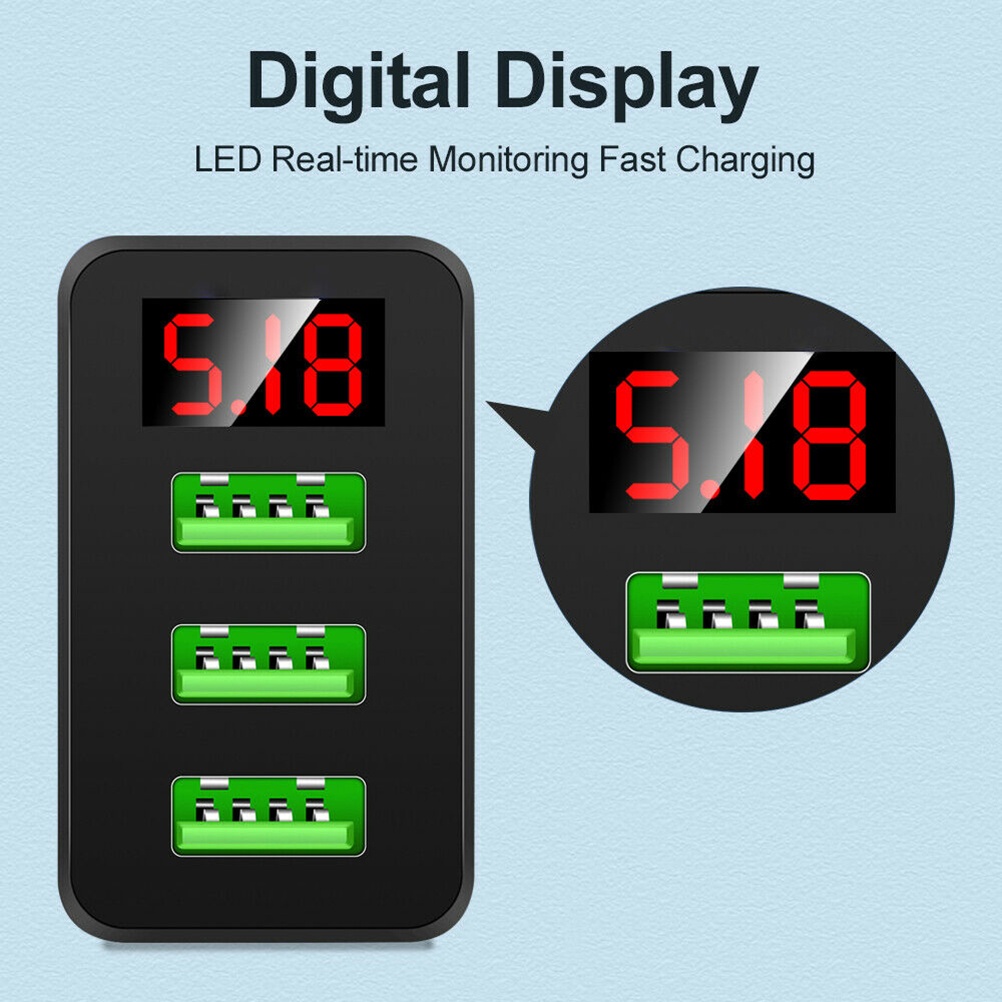 Cargador Rápido QC 3.0 con LED - Woodworking Qc reseña y precio
