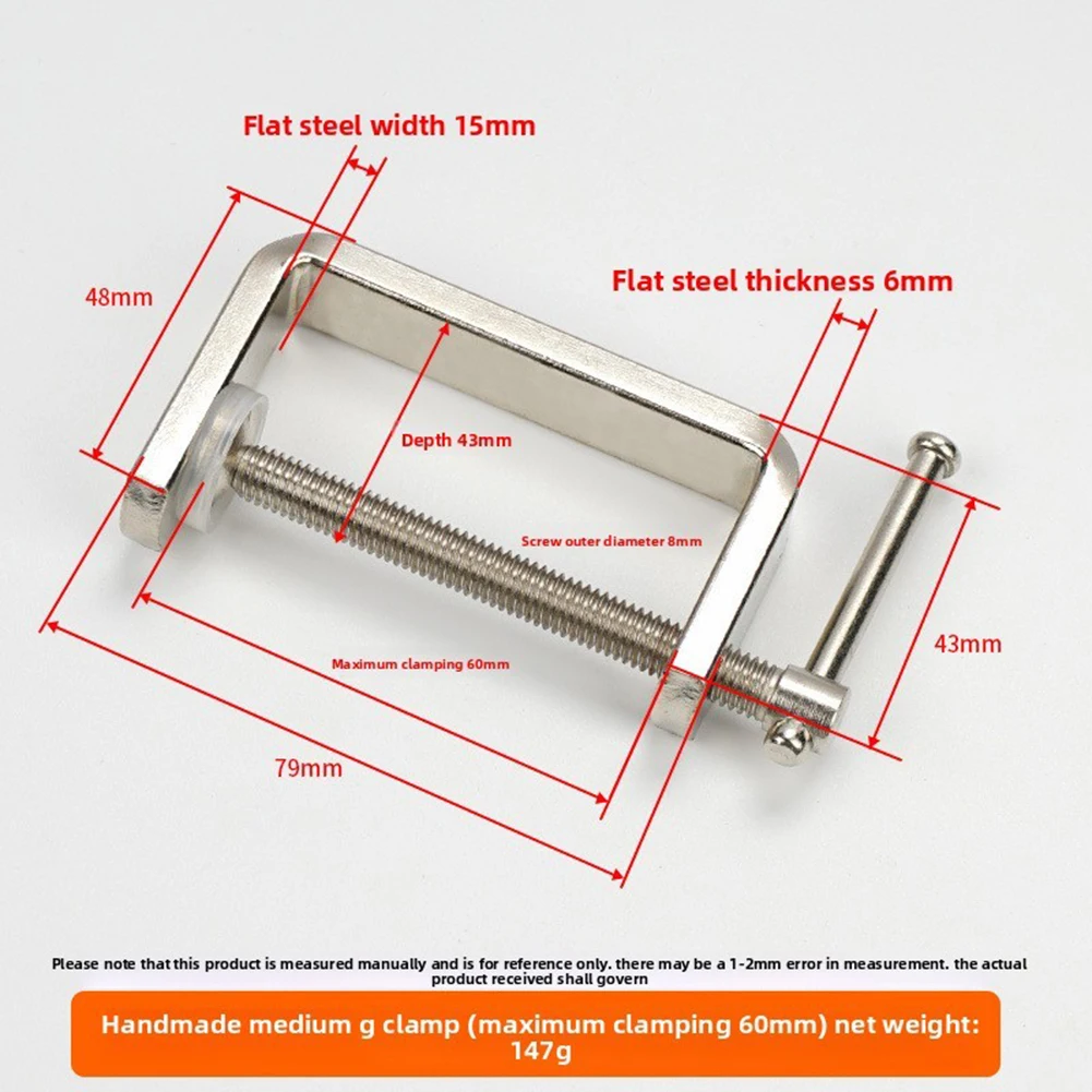 Abrazadera en G de Alta Resist - Woodworking Workshop Design reseña y precio