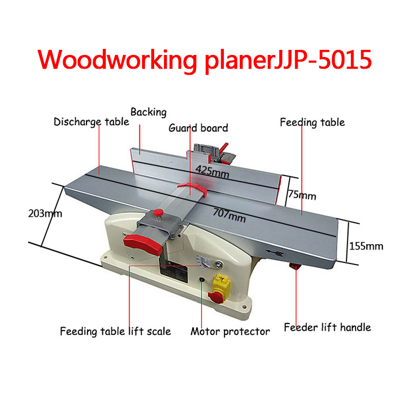 Encimeras de Aluminio, Cepilla - Woodworking Thicknesser reseña y precio