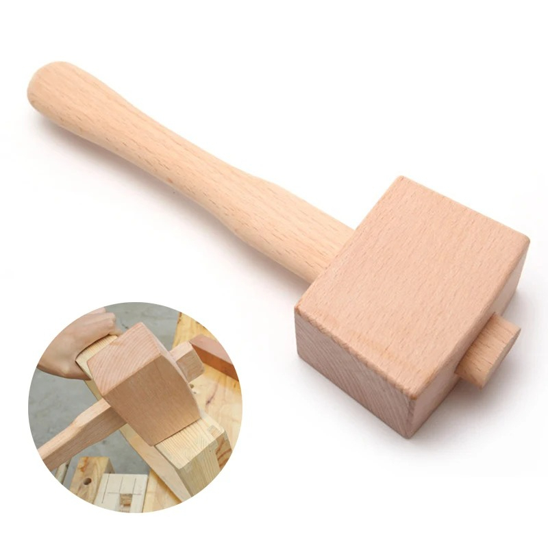 DIY cuero hecho a mano, herram - Wooden Mallet Carving reseña y precio