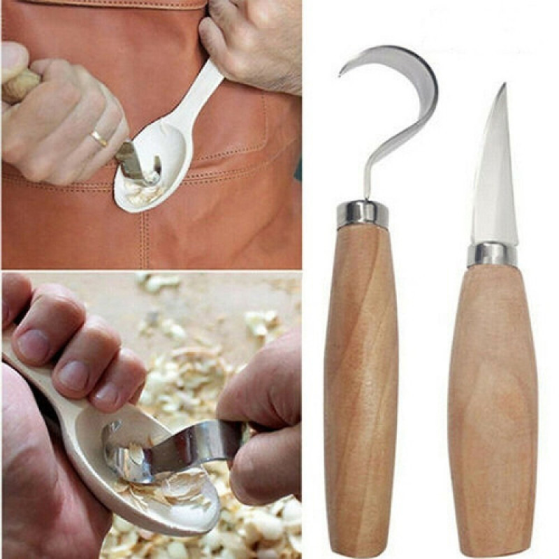 Cuchillo de talla de madera, c - Woodworking Essentials reseña y precio